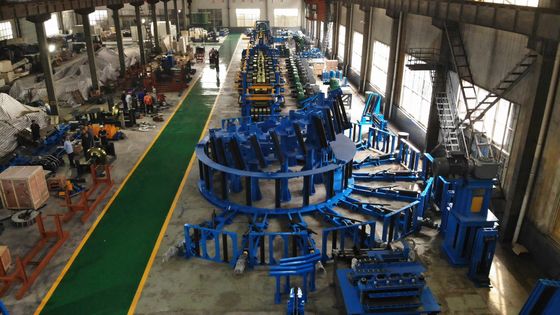 ZY20 Burr Removal Tube Mill เครื่อง φ10-26 มม.ท่อเหล็กกลมสเปรย์ Cooling 0.4-1.5 มม.90 เมตร/นาที
