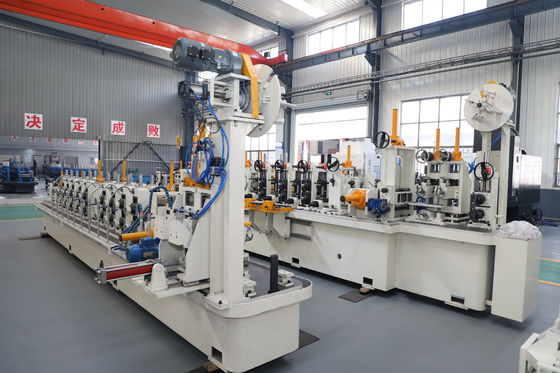 ท่อกลวงส่วนกลิ้ง Mill Mill ท่อกลมด้วยเหล็กชุบสังกะสี