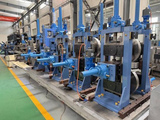 ZY20 HF เครื่องเชื่อมโรงสีหลอด φ10-26 มม. ท่อเหล็กกลม 0.4-1.5 มม. 100kW Solid State Line