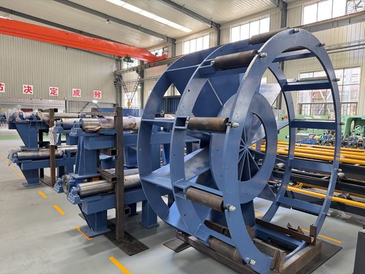 20×20mm 150×150mm Low Alloy Tube Forming Machine สําหรับการผลิตท่อสแควร์สูงถึง 100 m/min