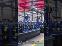 สายการผลิตท่อแก๊สและน้ำ: โรงงาน ERW ความเร็ว 120 เมตร/นาที ลดการใช้พลังงานลง 35% เมื่อเทียบกับเครื่องจักรแบบดั้งเดิม